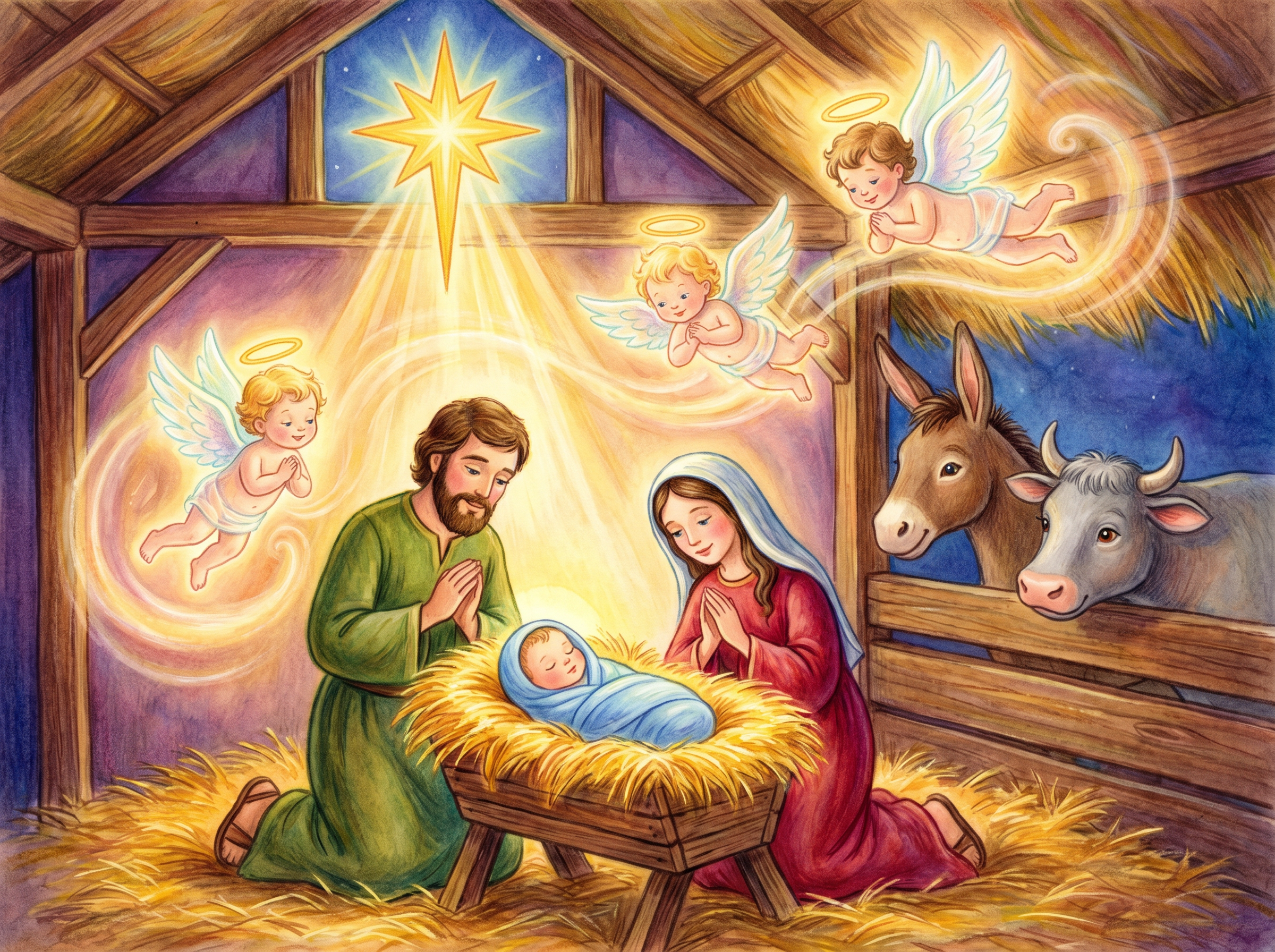 Illustration: The Birth of Jesus